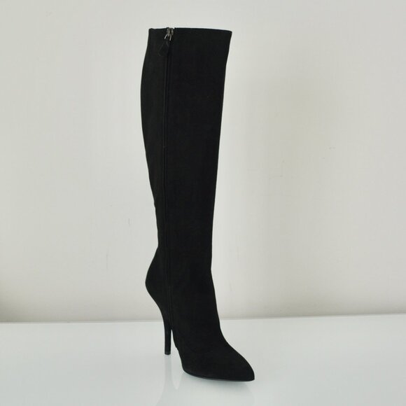 NIB BOTTEGA VENETA SUEDE HIGH BOOTS - Picture 1 of 9